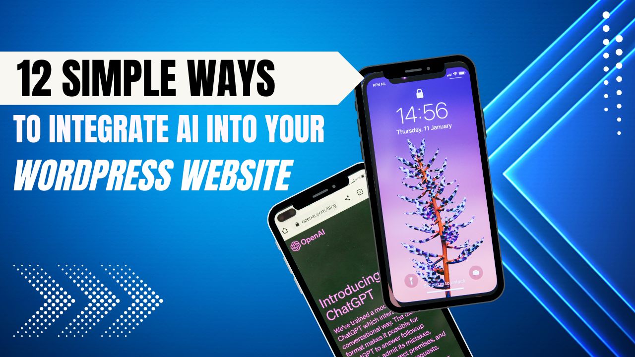 wordpress website AI